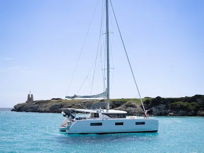 3S, a Lagoon Lagoon 46 catamaran at Pianottoli-Caldarello, France