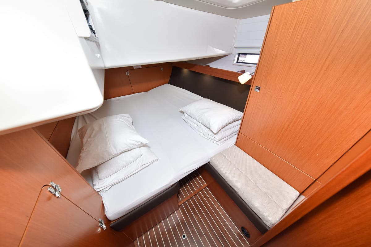 Fat Boy, a Bavaria Cruiser 56 sailboat at Zadar, Croatia