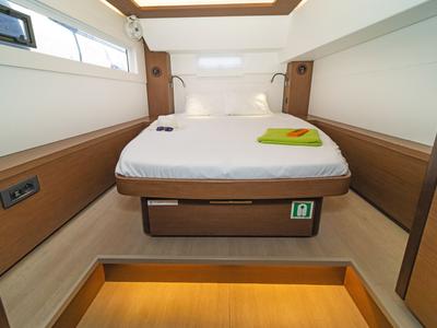 Cabin on Nefeli, a Lagoon 46 catamaran at Volos Municipality, Greece