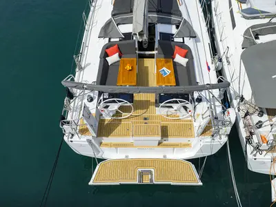 Prima Vera, a Hanse Yachts Hanse 460 sailboat at Općina Sukošan, Croatia