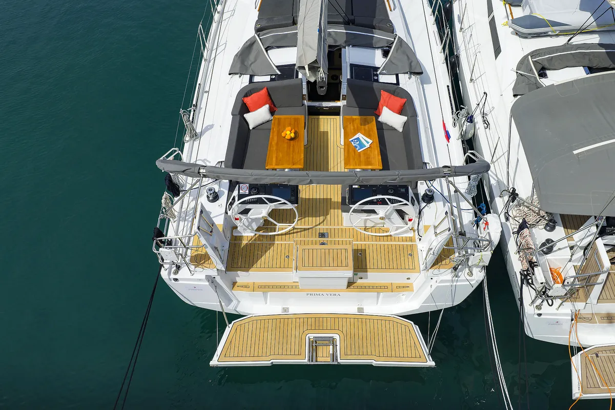 Prima Vera, a Hanse Yachts Hanse 460 sailboat at Općina Sukošan, Croatia