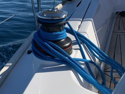 Seraphim, a Elan Impression 45.1 sailboat at Pirovac, Croatia