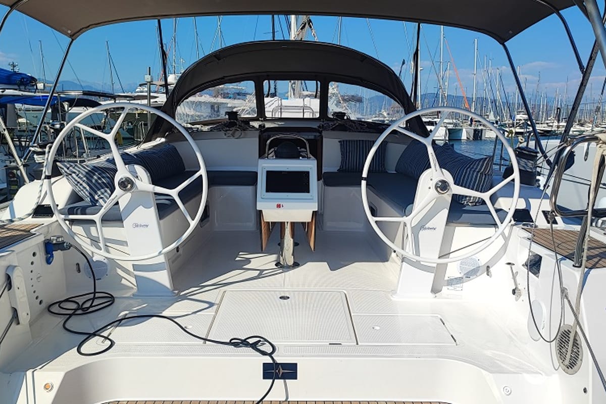 Seawalker, a Bavaria Cruiser 51 sailboat at Fethiye, Turkey