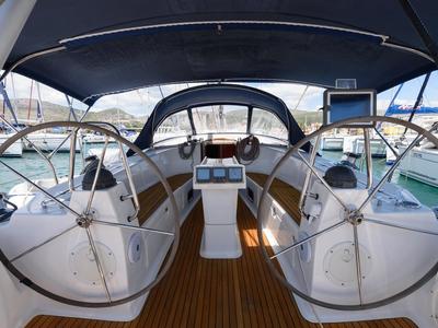 Sugar Bunny, a Bavaria 40 Cruiser sailboat at Grad Trogir, Croatia