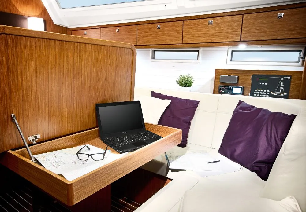 Salon of Sail Monde, a Bavaria Cruiser 46 sailboat at Fethiye, Turkey