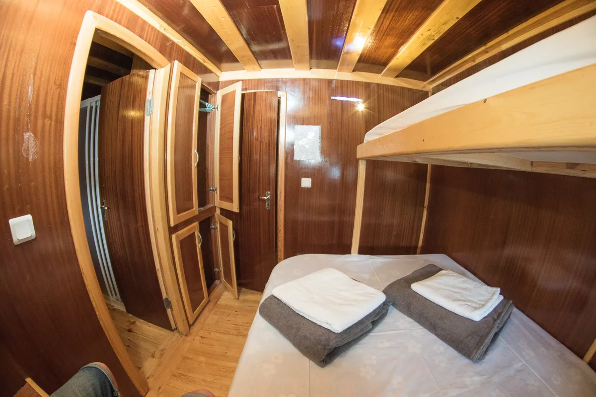 Cabin on Aphrodite, a Gulet Gulet gulet at Corfu, Greece