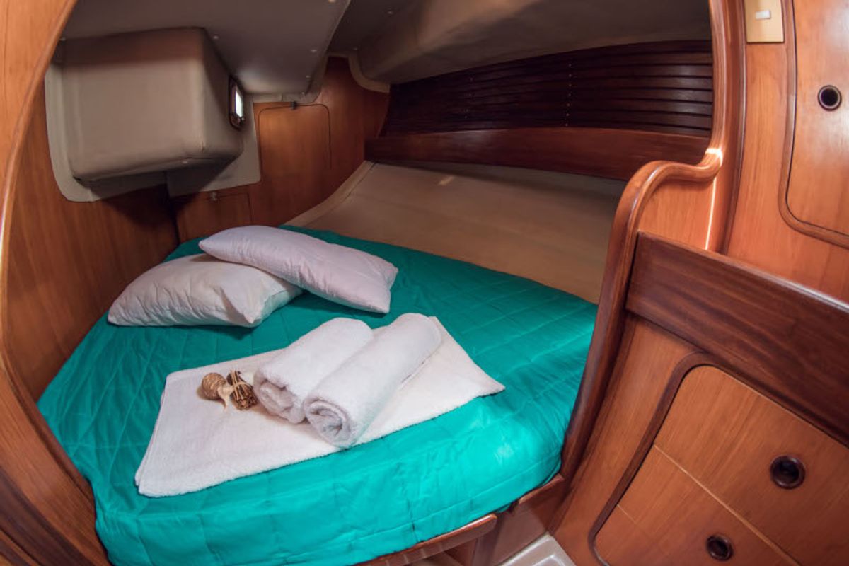 Cabin on Adonis, a Beneteau 50 sailboat at Volos Municipality, Greece