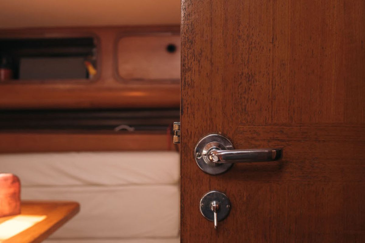 Cabin on Adonis, a Beneteau 50 sailboat at Volos Municipality, Greece