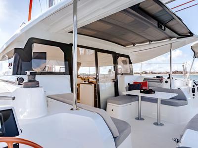 Jinsey, a Excess 11 catamaran at Seget Donji, Croatia