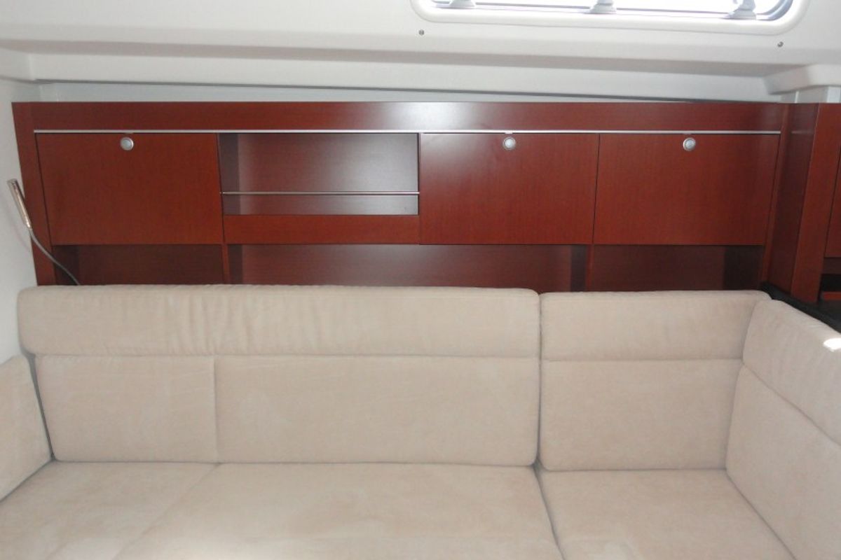 Salon of Riana, a Hanse Yachts Hanse 385 sailboat at Grad Pula, Croatia