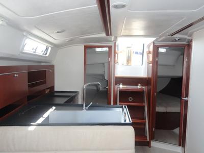 Salon of Riana, a Hanse Yachts Hanse 385 sailboat at Grad Pula, Croatia