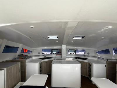 Galley of Kaya, a Island Spirit Yachts Island Spirit 410 catamaran at Mai Khao, Thailand