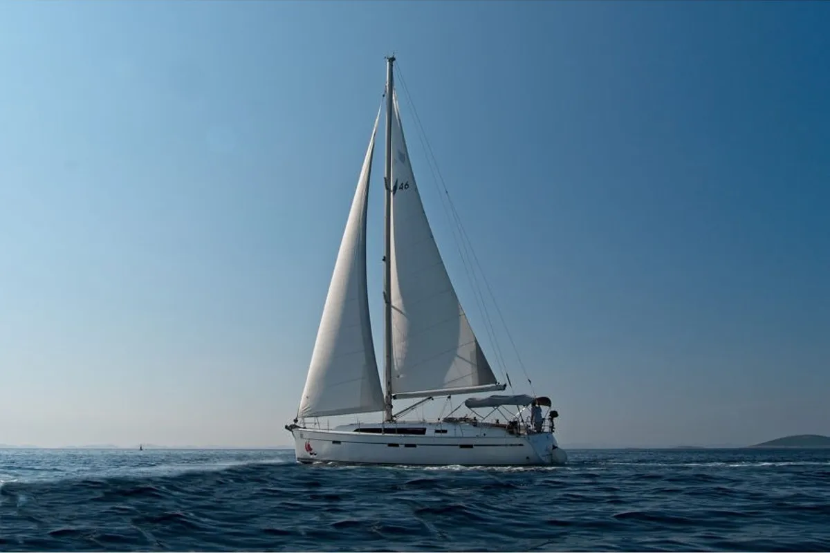 MH 55, a Bavaria Cruiser 46 sailboat at Murter, Croatia