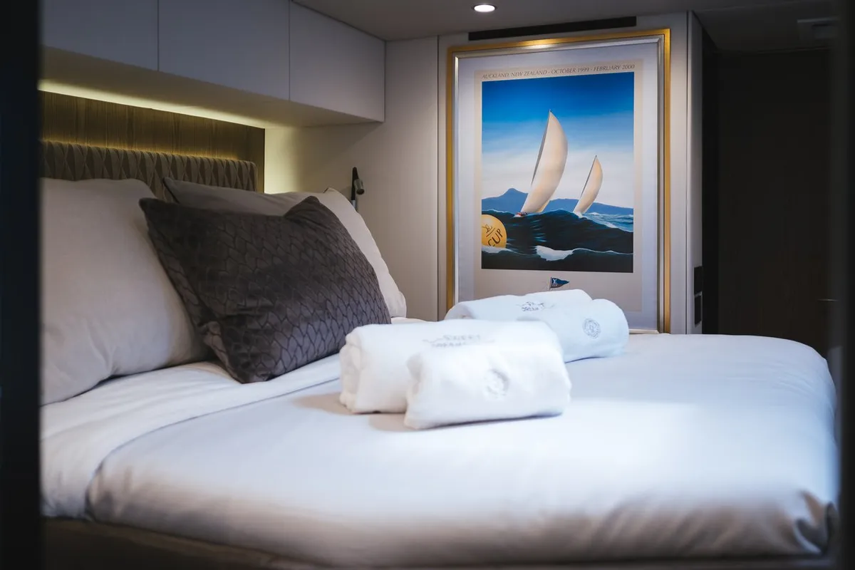 Sweet Dreams, a Sunreef Yachts Sunreef 50 catamaran at Grad Kaštela, Croatia