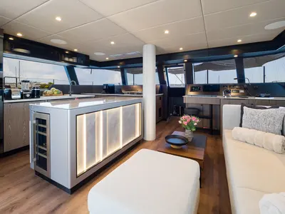 Galley of Sweet Dreams, a Sunreef Yachts Sunreef 50 catamaran at Grad Kaštela, Croatia