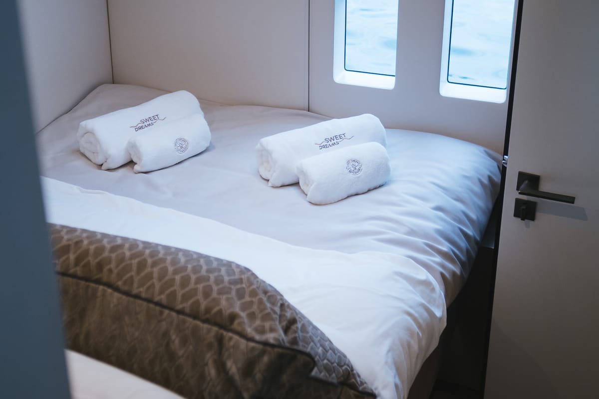 Sweet Dreams, a Sunreef Yachts Sunreef 50 catamaran at Grad Kaštela, Croatia