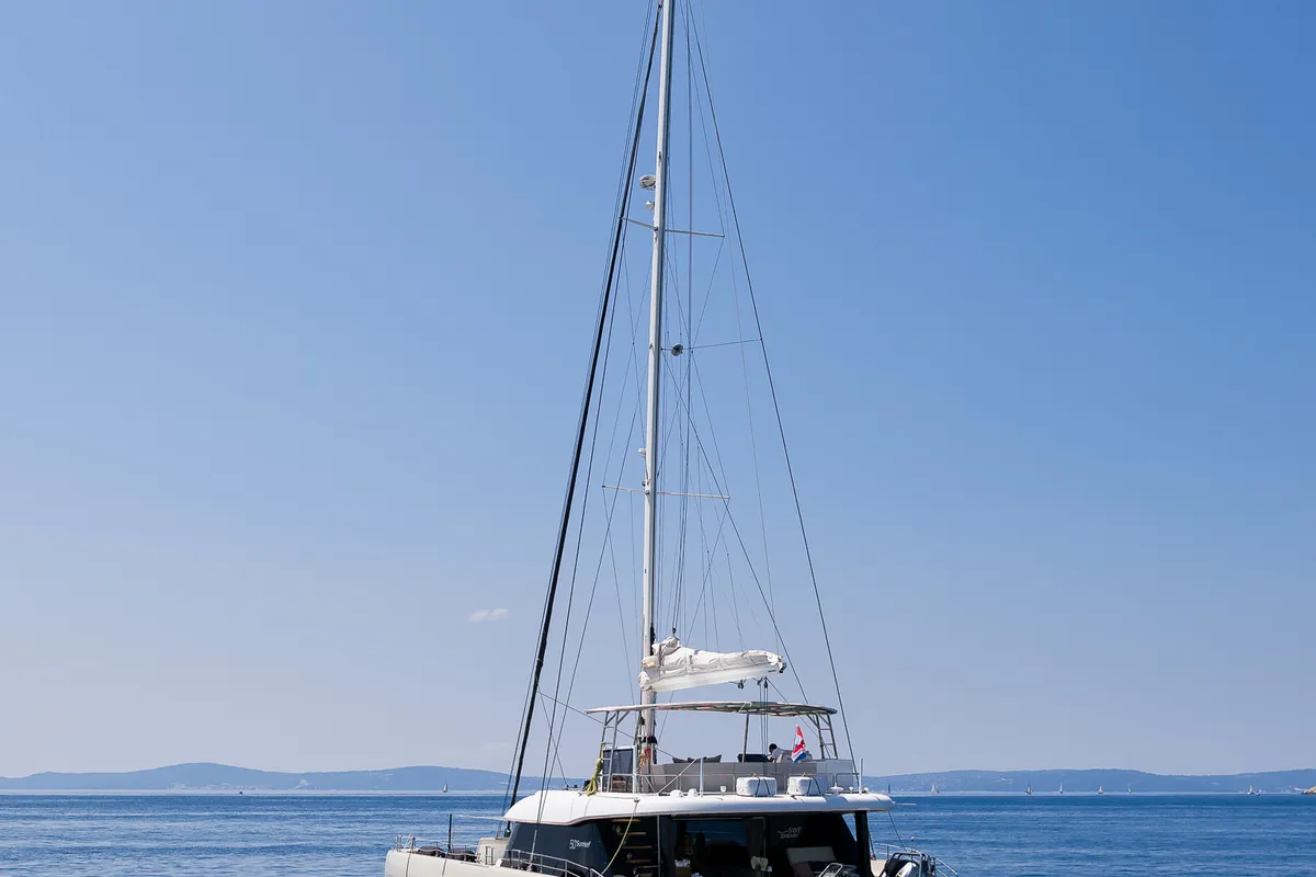 Sweet Dreams, a Sunreef Yachts Sunreef 50 catamaran at Grad Kaštela, Croatia