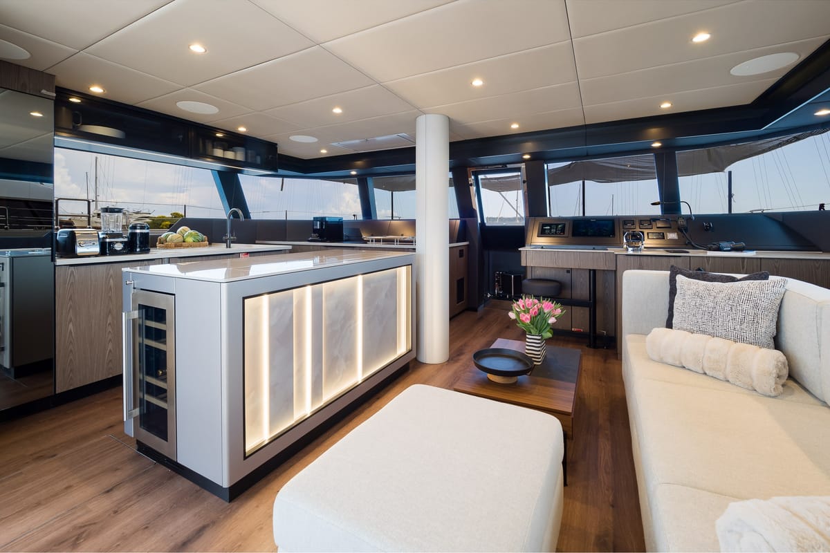 Sweet Dreams, a Sunreef Yachts Sunreef 50 catamaran at Grad Kaštela, Croatia