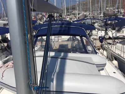 Svartklubben-Östhammar , a Beneteau Oceanis 48 sailboat at Gåshaga, Sweden
