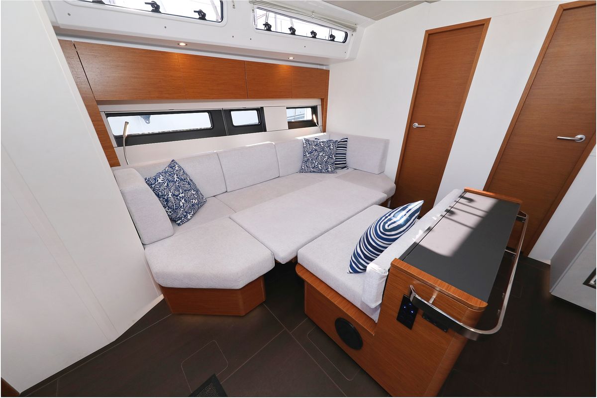 Salon of Hype, a Hanse Yachts Hanse 510 sailboat at Grad Biograd na Moru, Croatia