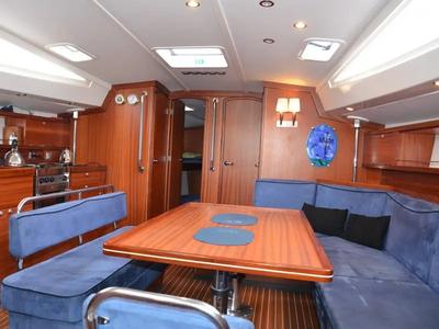 Salon of Arctic Ice, a Delphia Yachts Delphia 47 sailboat at Harstad, Norway
