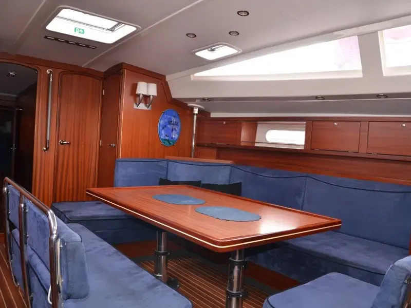 Salon of Arctic Ice, a Delphia Yachts Delphia 47 sailboat at Harstad, Norway