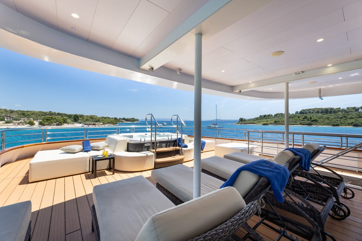 Queen Eleganza, a Gulet Motoryacht yacht at Split, Croatia