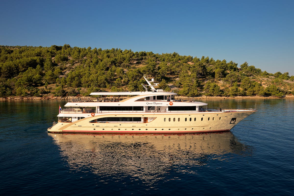 Queen Eleganza, a Gulet Motoryacht yacht at Split, Croatia