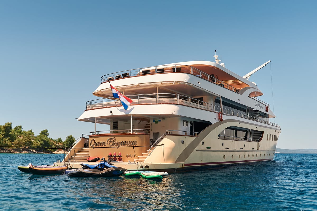Queen Eleganza, a Gulet Motoryacht yacht at Split, Croatia