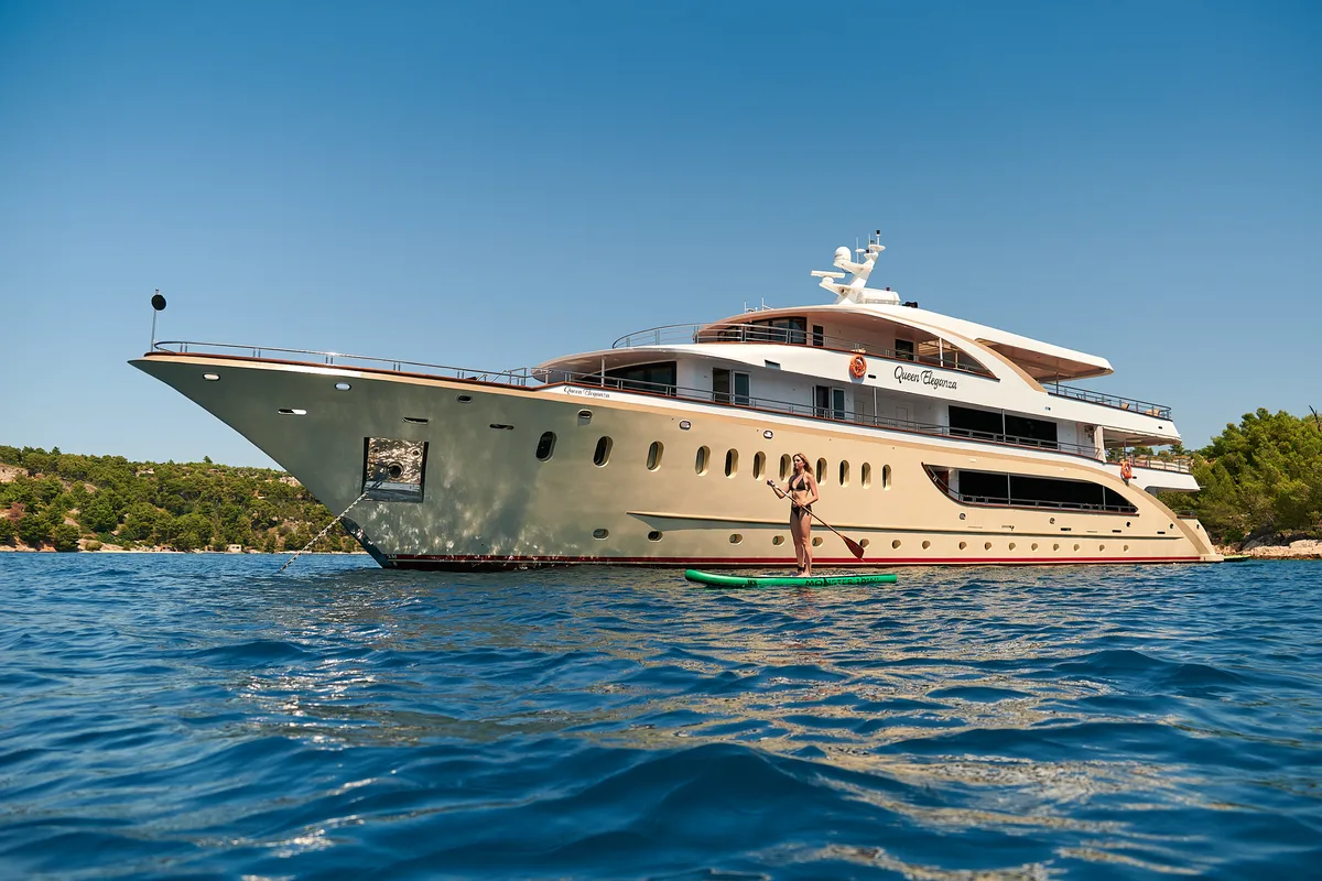 Queen Eleganza, a Gulet Motoryacht yacht at Split, Croatia
