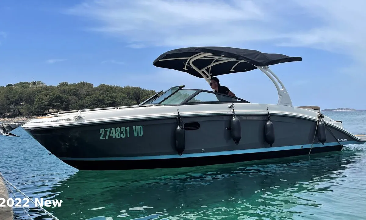 Pepperoni, a Sea Ray Boats Sea Ray SDX 270 motorboat at Tribunj, Croatia