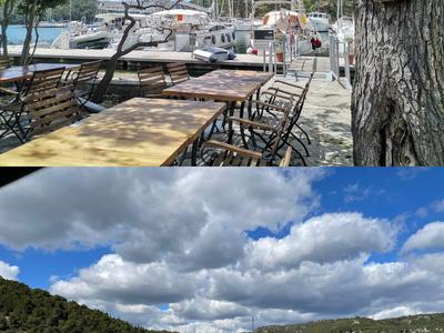 My Pearl, a Jeanneau Sun Odyssey 389 sailboat at Skradin, Croatia