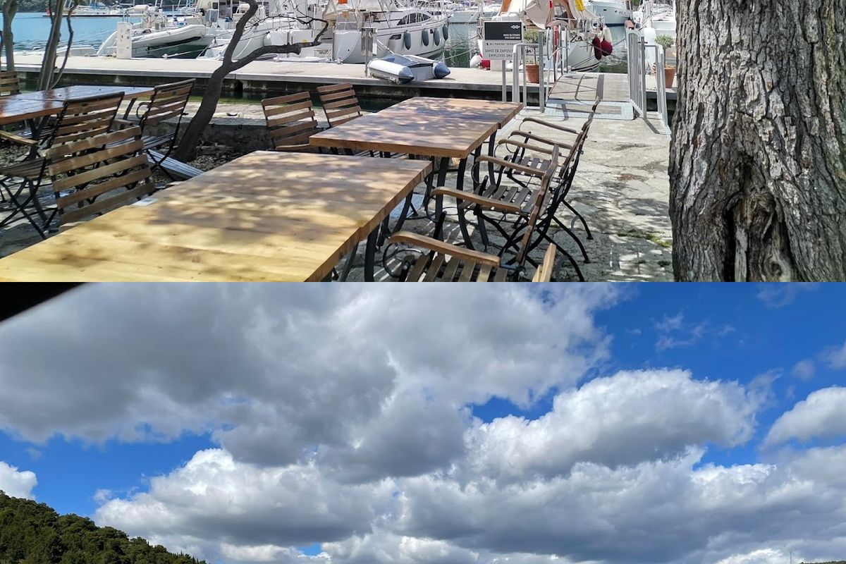 My Pearl, a Jeanneau Sun Odyssey 389 sailboat at Skradin, Croatia