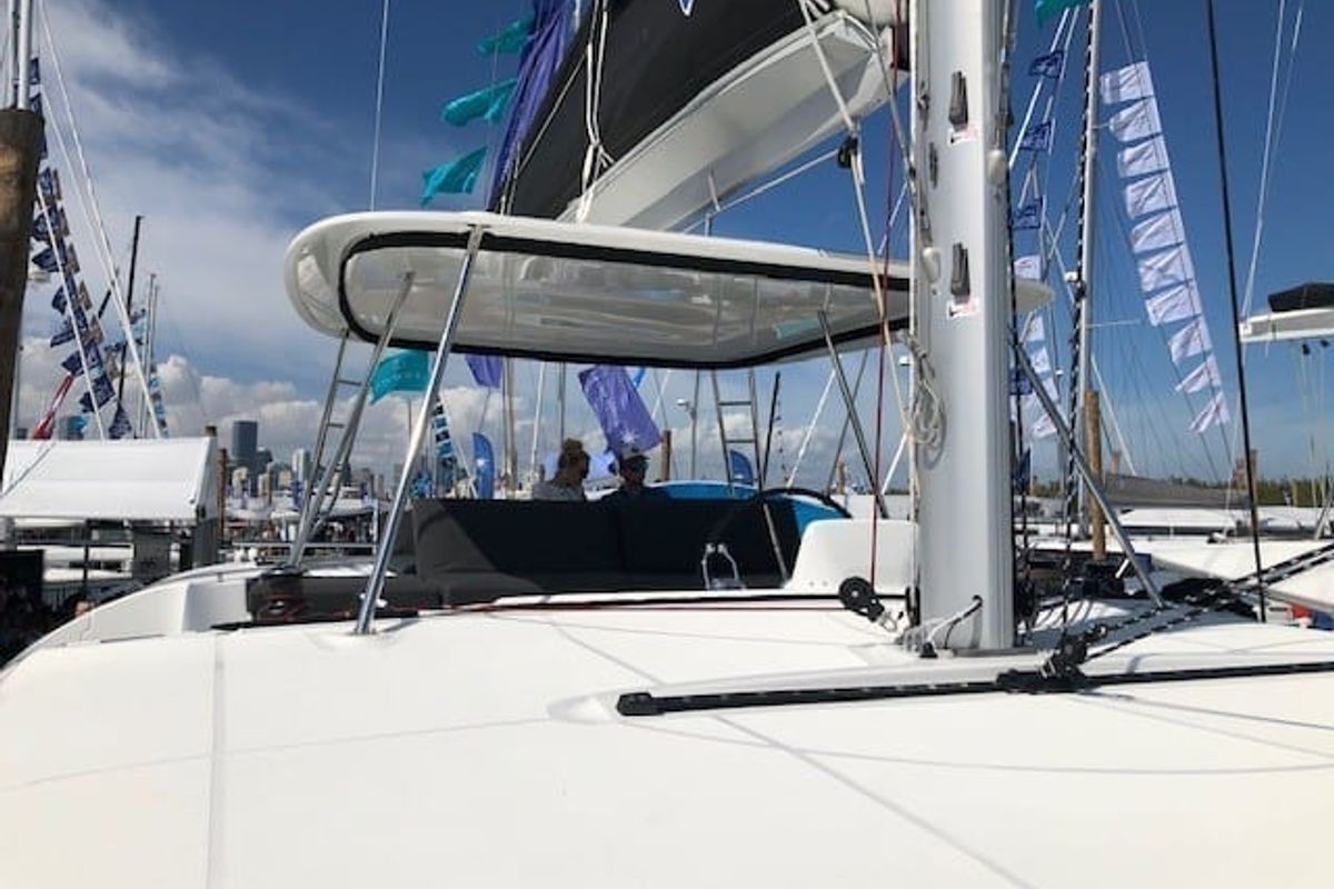 As You Wish, a Lagoon 46 catamaran at Ribishi, Saint Vincent and the Grenadines