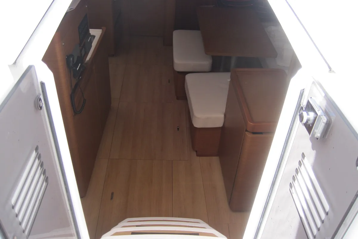 Teresa, a Jeanneau Sun Odyssey 490 sailboat at Capo d'Orlando, Italy