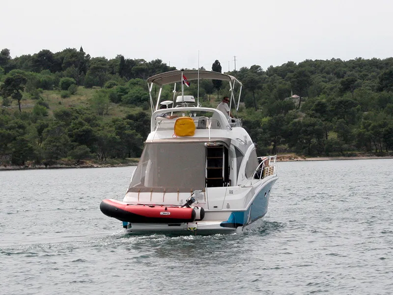 Exterior view of Capricorn, a Beneteau Antares 36 yacht at Grad Šibenik, Croatia