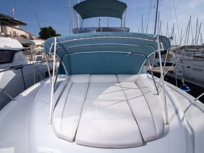 Deck of Capricorn, a Beneteau Antares 36 yacht at Grad Šibenik, Croatia