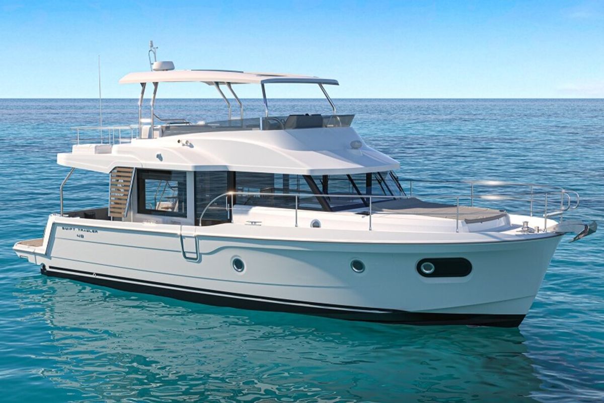 Nereide, a Beneteau Swift Trawler 48 yacht at Općina Rogoznica, Croatia