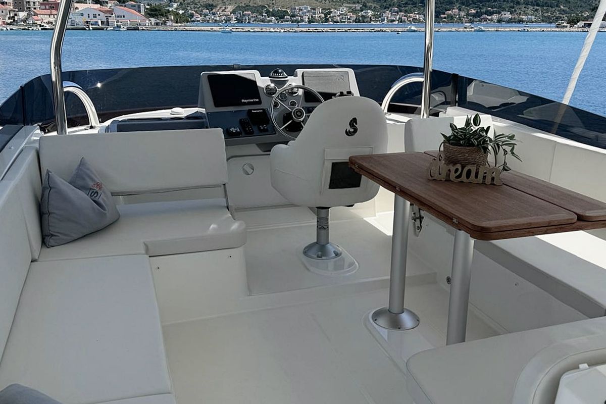 Nereide, a Beneteau Swift Trawler 48 yacht at Općina Rogoznica, Croatia