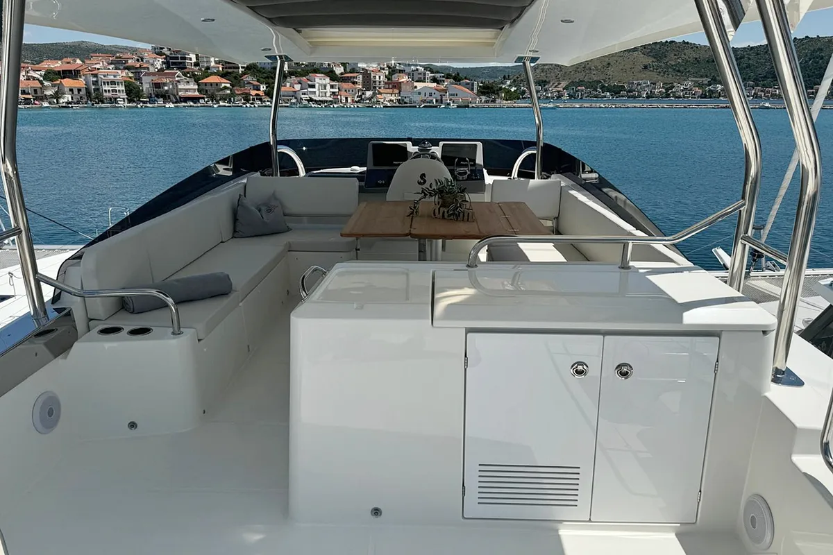 Nereide, a Beneteau Swift Trawler 48 yacht at Općina Rogoznica, Croatia