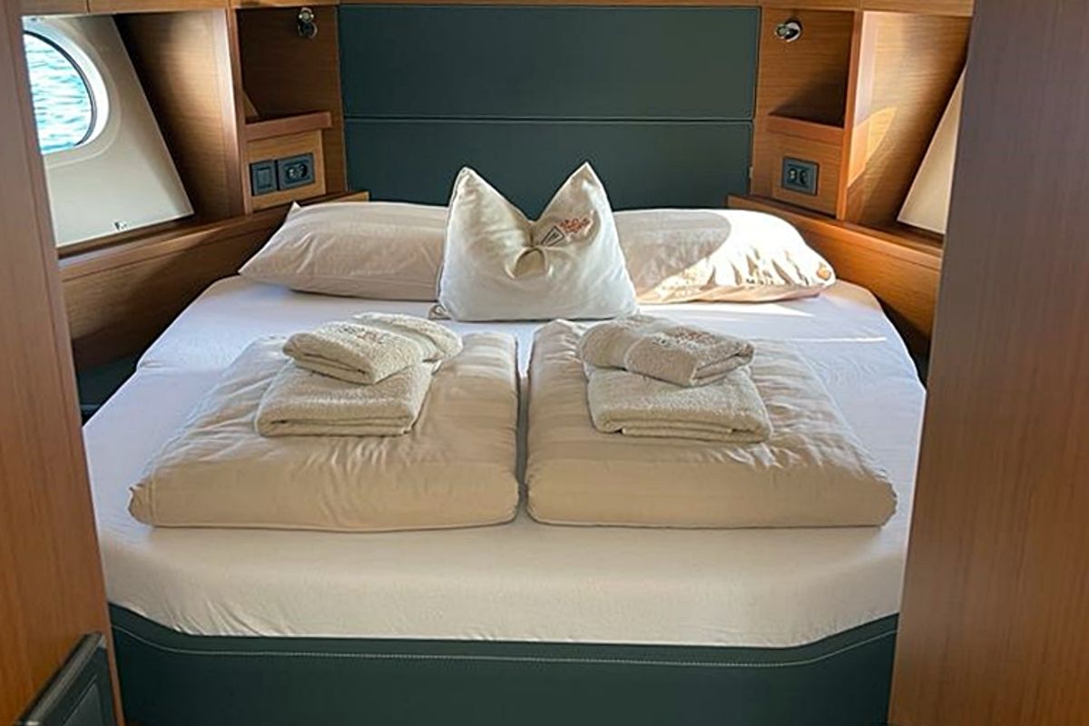 Nereide, a Beneteau Swift Trawler 48 yacht at Općina Rogoznica, Croatia
