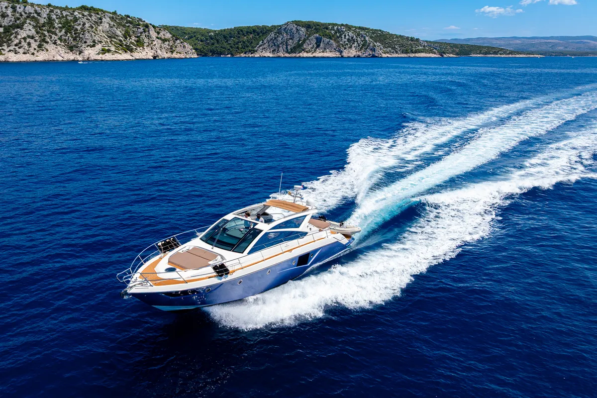 Darling Barbara, a Cranchi Cranchi 56 ST yacht at Split, Croatia