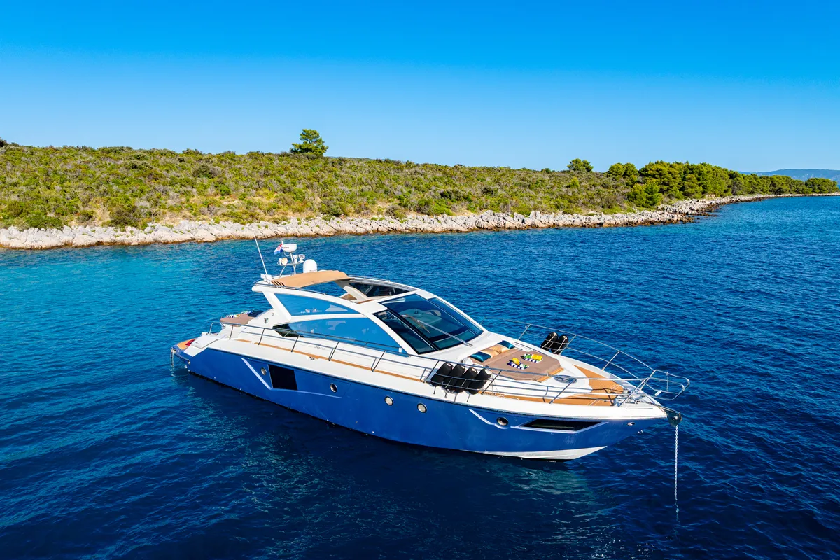 Darling Barbara, a Cranchi Cranchi 56 ST yacht at Split, Croatia