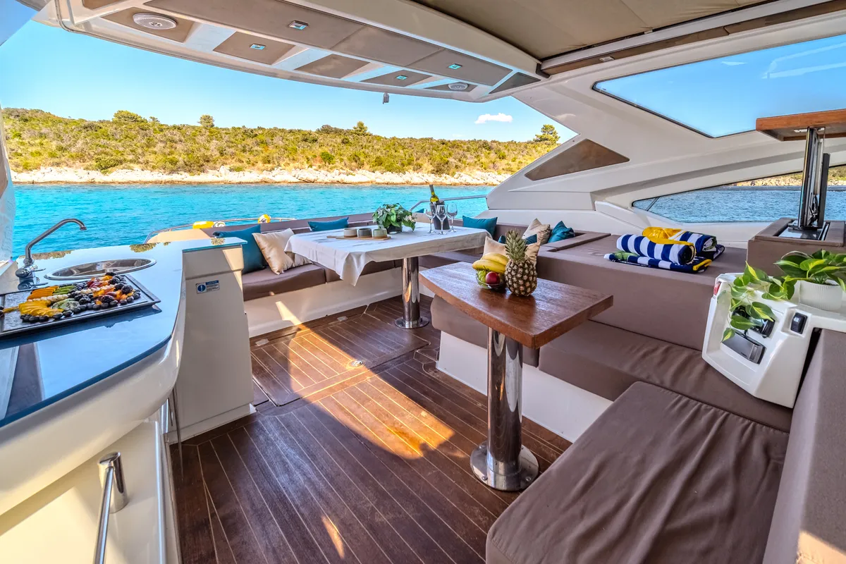 Darling Barbara, a Cranchi Cranchi 56 ST yacht at Split, Croatia