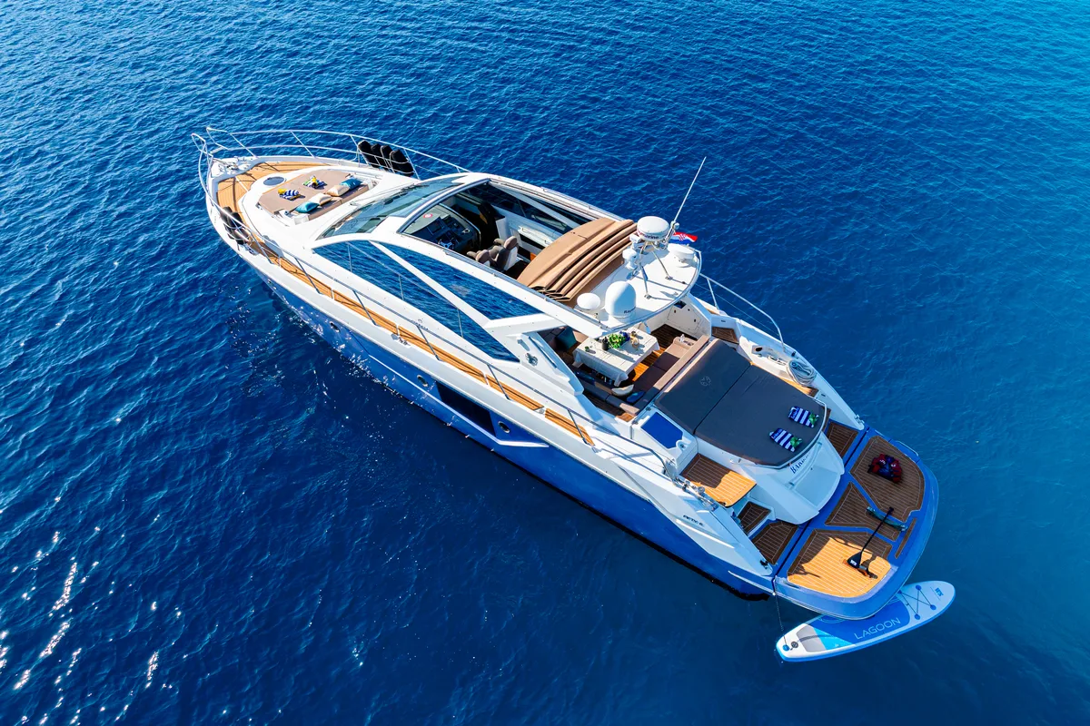 Darling Barbara, a Cranchi Cranchi 56 ST yacht at Split, Croatia