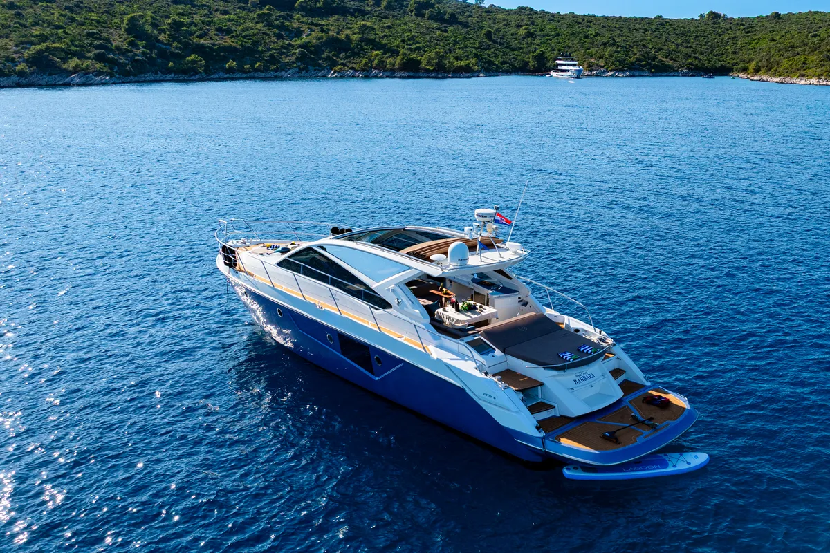Darling Barbara, a Cranchi Cranchi 56 ST yacht at Split, Croatia