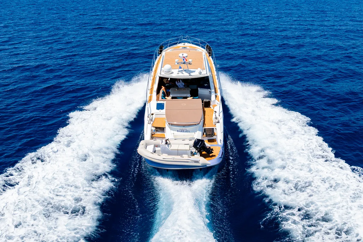 Darling Barbara, a Cranchi Cranchi 56 ST yacht at Split, Croatia