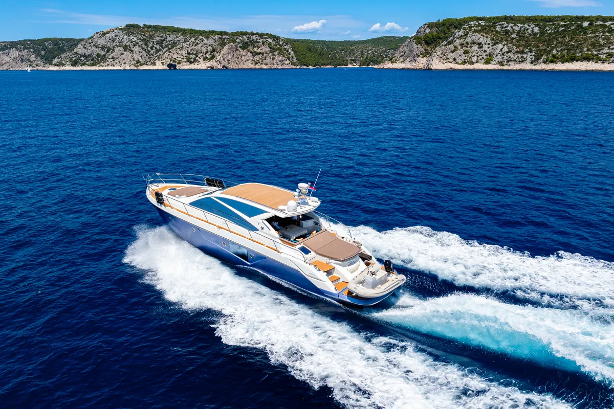 Darling Barbara, a Cranchi Cranchi 56 ST yacht at Split, Croatia