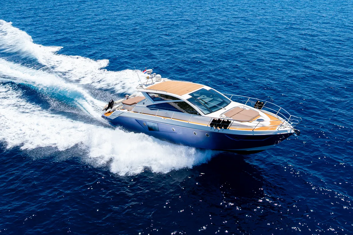 Darling Barbara, a Cranchi Cranchi 56 ST yacht at Split, Croatia