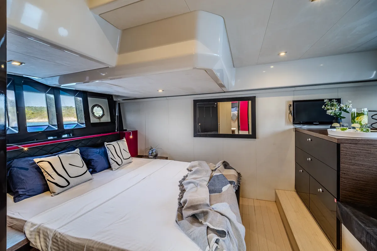Darling Barbara, a Cranchi Cranchi 56 ST yacht at Split, Croatia